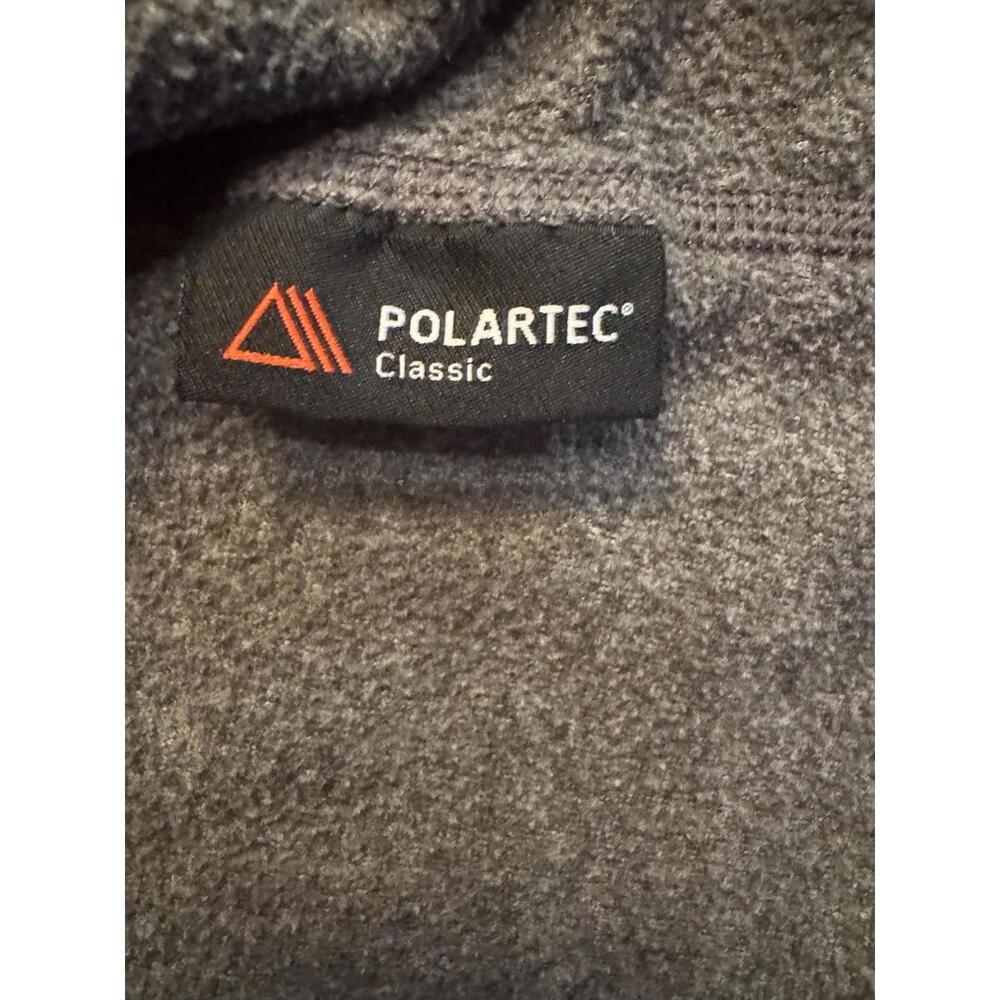 The North Face Polartec Classic 100 Fleece Pullover Women's Large Black 1/4 Zip - Picture 4 of 4